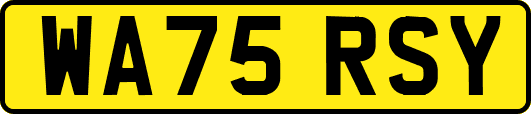 WA75RSY