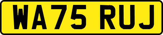 WA75RUJ