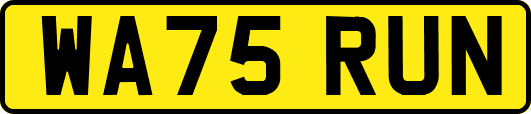 WA75RUN