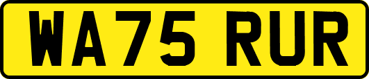 WA75RUR