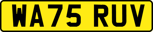 WA75RUV