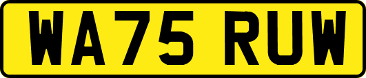 WA75RUW