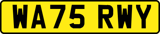 WA75RWY