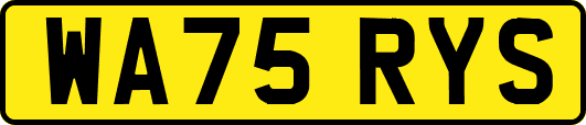 WA75RYS