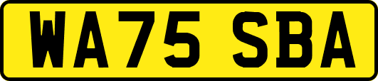 WA75SBA