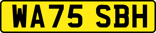 WA75SBH