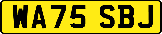 WA75SBJ