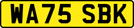 WA75SBK