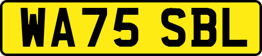 WA75SBL