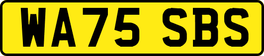 WA75SBS
