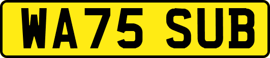 WA75SUB