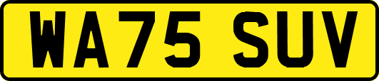 WA75SUV