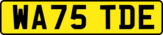 WA75TDE
