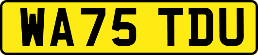 WA75TDU