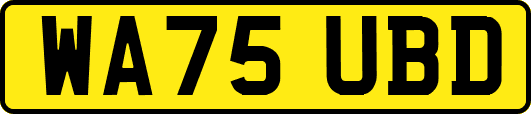 WA75UBD