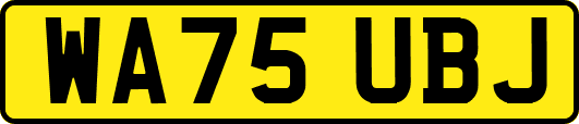 WA75UBJ