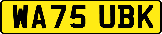 WA75UBK