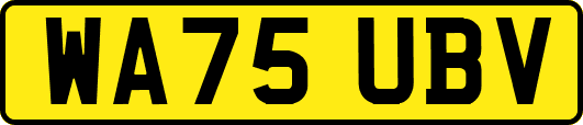 WA75UBV