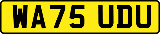WA75UDU