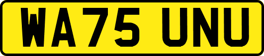 WA75UNU