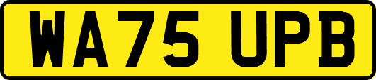 WA75UPB