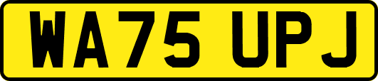 WA75UPJ