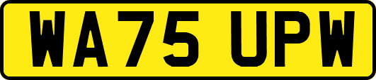 WA75UPW