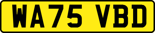WA75VBD