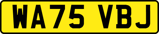 WA75VBJ