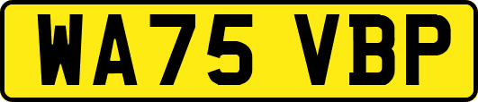 WA75VBP