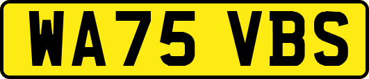 WA75VBS
