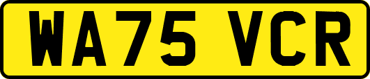 WA75VCR