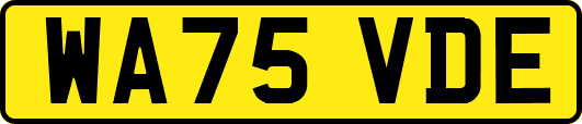 WA75VDE