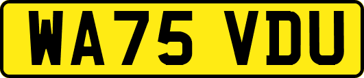 WA75VDU