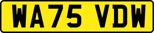 WA75VDW