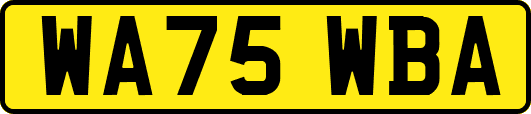 WA75WBA