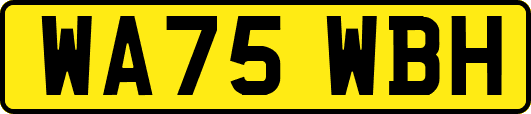 WA75WBH