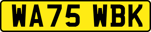 WA75WBK