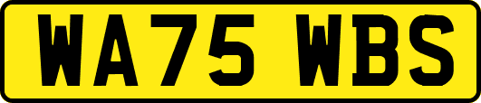 WA75WBS