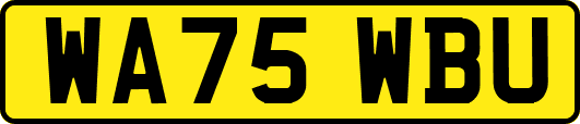 WA75WBU
