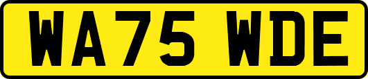 WA75WDE