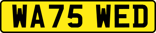 WA75WED