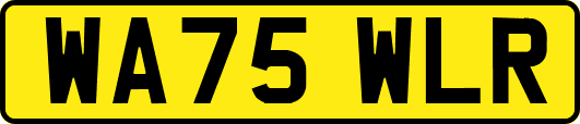 WA75WLR
