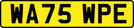 WA75WPE