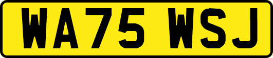 WA75WSJ