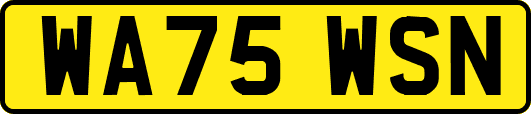 WA75WSN