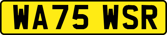 WA75WSR