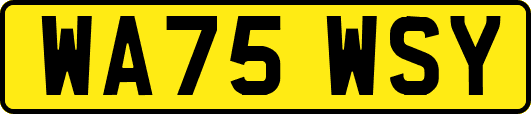 WA75WSY