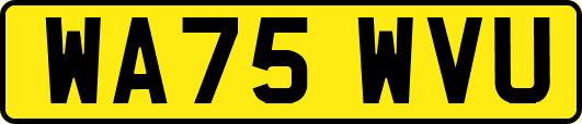 WA75WVU
