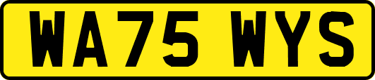 WA75WYS